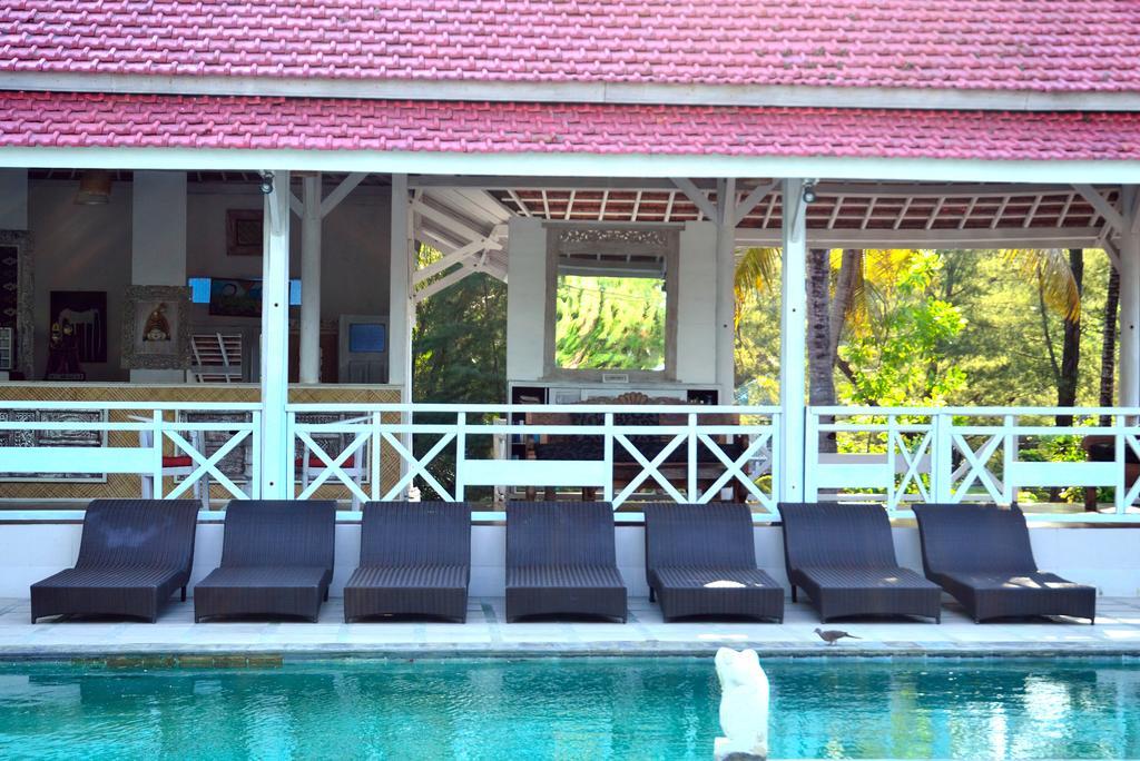 Hotel Gazebo Meno à Gili Meno Extérieur photo